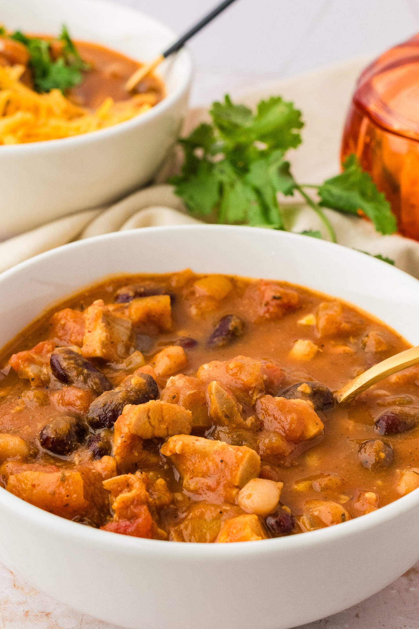 Pumpkin Turkey Chili- Exclusive Recipe